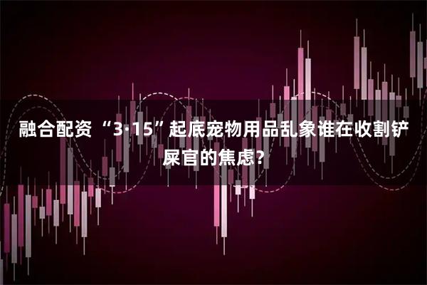 融合配资 “3·15”起底宠物用品乱象谁在收割铲屎官的焦虑？