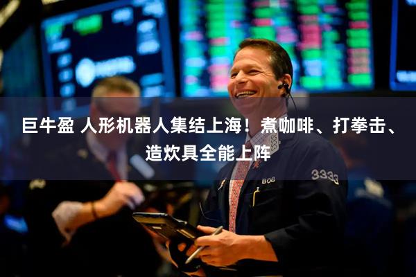 巨牛盈 人形机器人集结上海！煮咖啡、打拳击、造炊具全能上阵